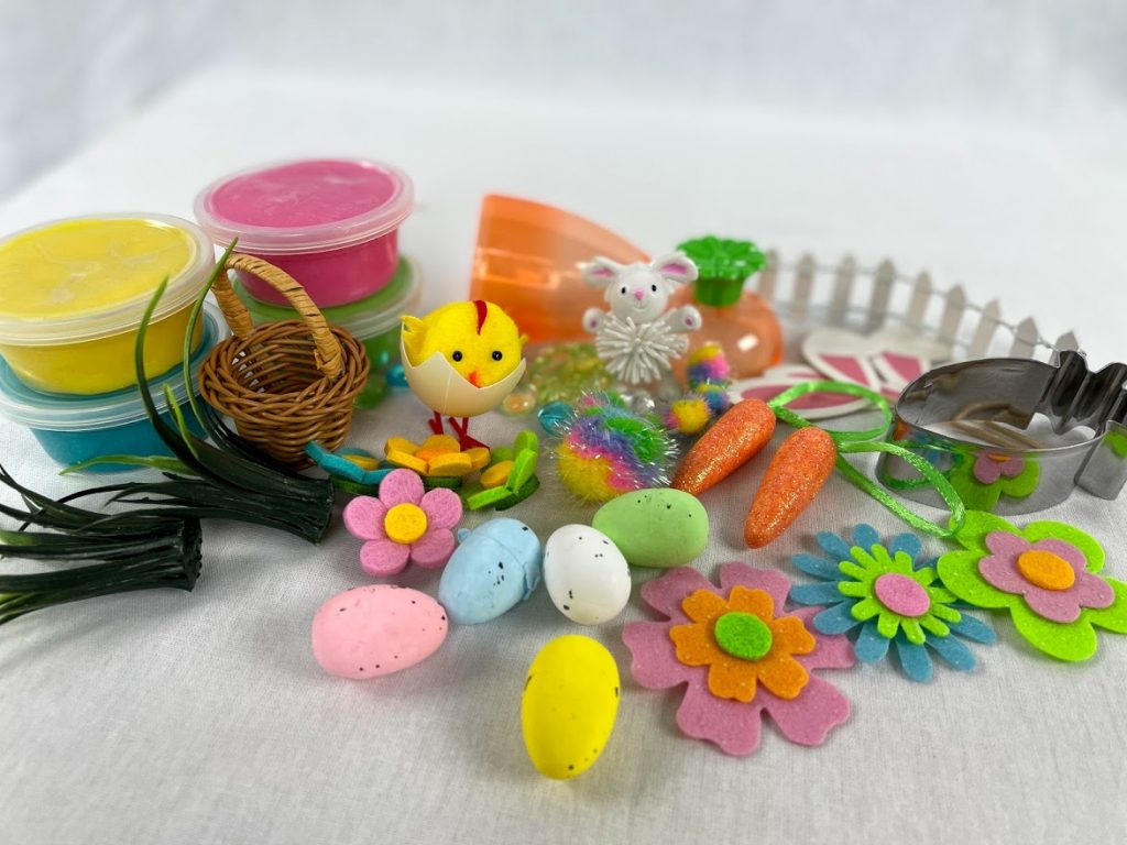 Easter playdough kits